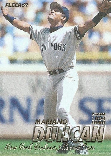 #163 Mariano Duncan - New York Yankees - 1997 Fleer Baseball