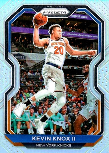 #163 Kevin Knox II - New York Knicks - 2020-21 Panini Prizm - Silver Prizms Basketball