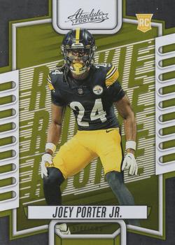 #163 Joey Porter Jr. - Pittsburgh Steelers - 2023 Panini Absolute Football