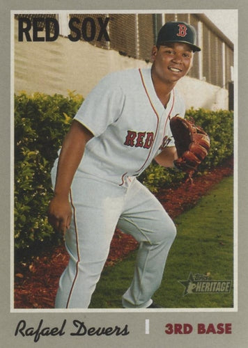 #163 Rafael Devers - St. Louis Cardinals - 2019 Topps Heritage Baseball