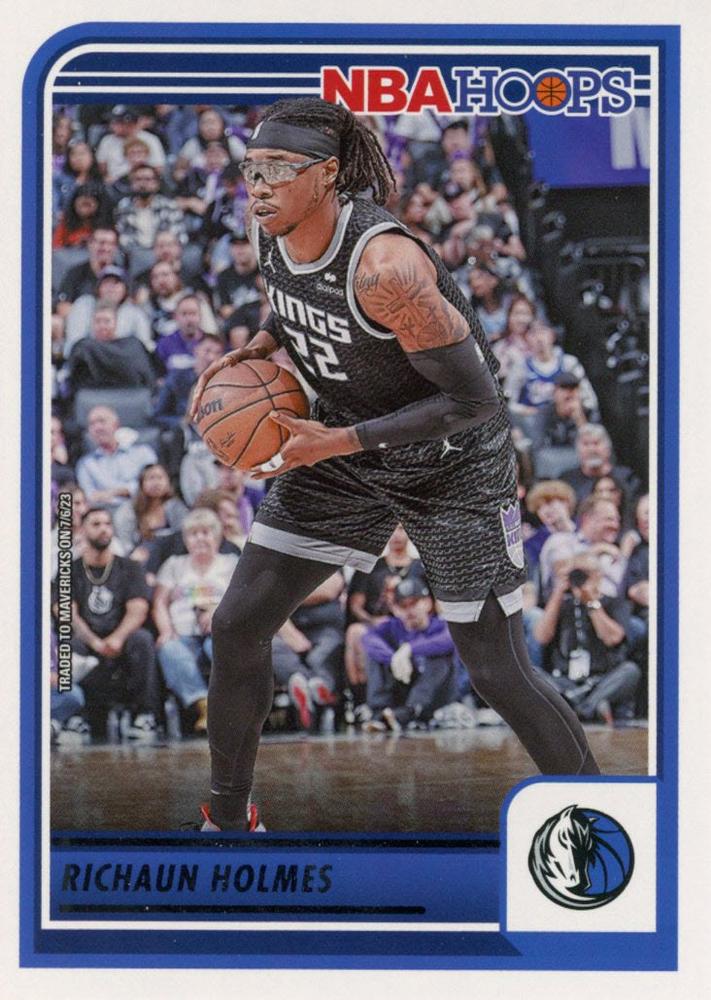 #163 Richaun Holmes - Dallas Mavericks - 2023-24 Hoops Basketball