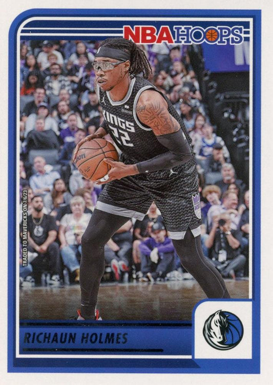 #163 Richaun Holmes - Dallas Mavericks - 2023-24 Hoops Basketball