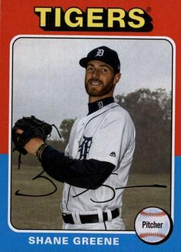 #163 Shane Greene - Detroit Tigers - 2019 Topps Archives Baseball