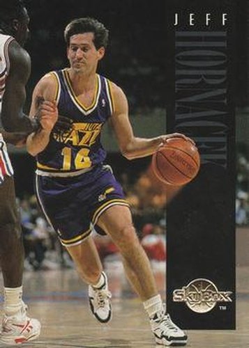 #163 Jeff Hornacek - Utah Jazz - 1994-95 SkyBox Premium Basketball