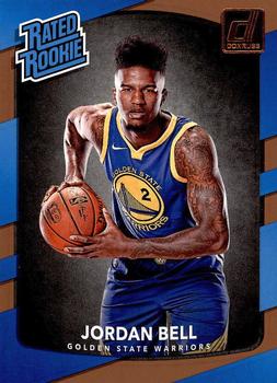 #163 Jordan Bell - Golden State Warriors - 2017-18 Donruss Basketball