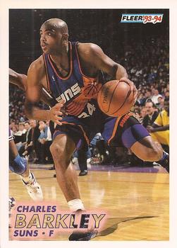 #163 Charles Barkley - Phoenix Suns - 1993-94 Fleer Basketball