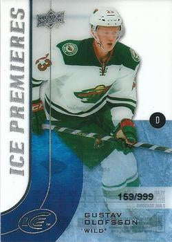 #163 - Gustav Olofsson - Minnesota Wild - 2015-16 Upper Deck Ice Hockey