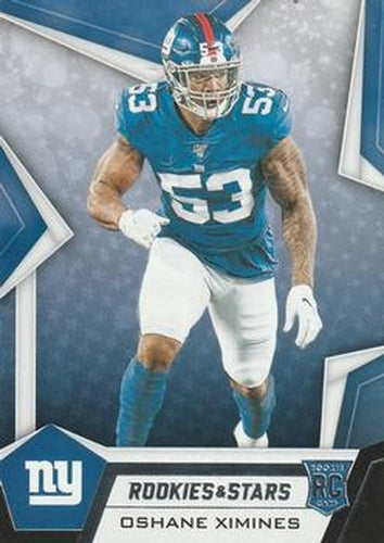 #163 Oshane Ximines - New York Giants - 2019 Panini Rookies & Stars Football