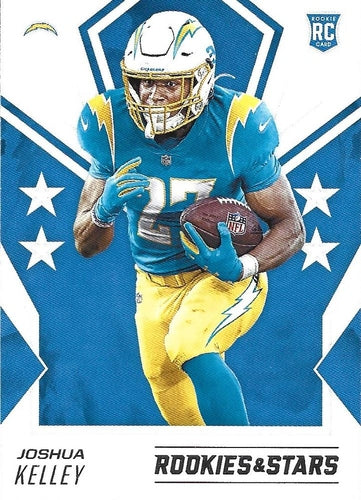 #163 Joshua Kelley - Los Angeles Chargers - 2020 Panini Rookies & Stars Football