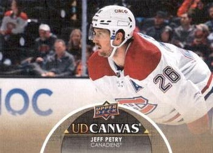 #C163 Jeff Petry - Montreal Canadiens - 2021-22 Upper Deck - UD Canvas Hockey