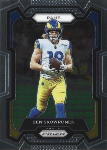 #163 Ben Skowronek - Los Angeles Rams - 2023 Panini Prizm Football