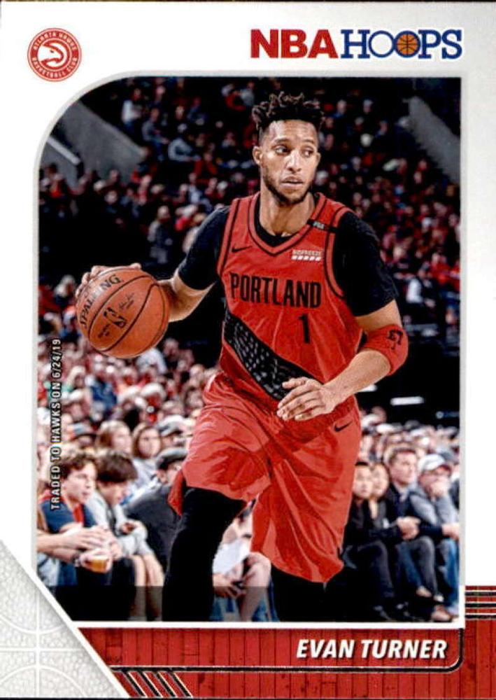 #163 Evan Turner - Atlanta Hawks - 2019-20 Hoops Basketball