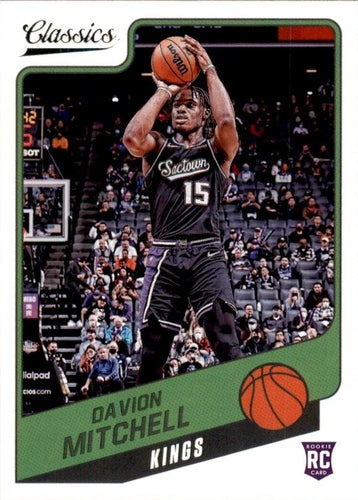 #163 Davion Mitchell - Sacramento Kings - 2021-22 Panini Chronicles Basketball
