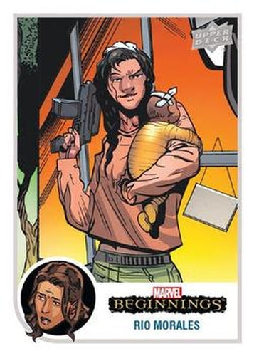 #163 Rio Morales - 2022 Upper Deck Marvel Beginnings