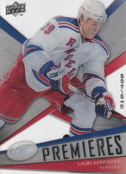 #163 Lauri Korpikoski - New York Rangers - 2008-09 Upper Deck Ice Hockey