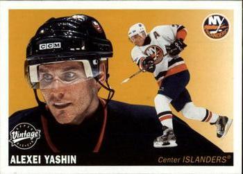 #163 Alexei Yashin - New York Islanders - 2002-03 Upper Deck Vintage Hockey