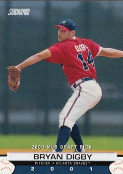 #163 Bryan Digby - Atlanta Braves - 2001 Stadium Club Baseball