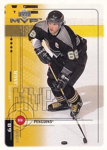#163 Jaromir Jagr - Pittsburgh Penguins - 1998-99 Upper Deck MVP Hockey