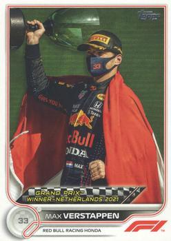 #163 Max Verstappen - Red Bull Racing Honda - 2022 Topps Formula 1 Racing