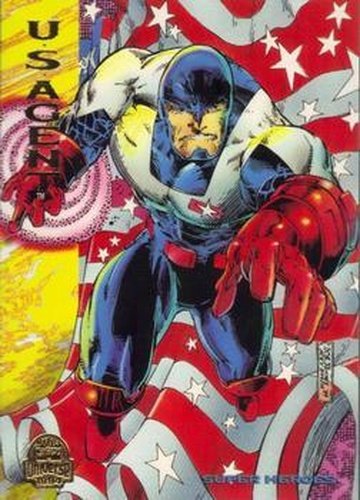 #163 U.S. Agent - 1994 Fleer Marvel Universe
