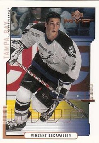 #163 Vincent Lecavalier - Tampa Bay Lightning - 2000-01 Upper Deck MVP Hockey