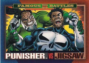 #163 Punisher / Jigsaw - 1993 SkyBox Marvel Universe