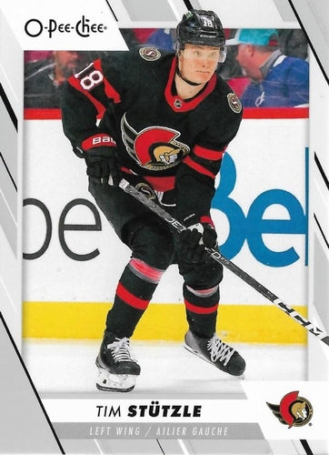 #163 Tim Stutzle - Ottawa Senators - 2023-24 O-Pee-Chee Hockey