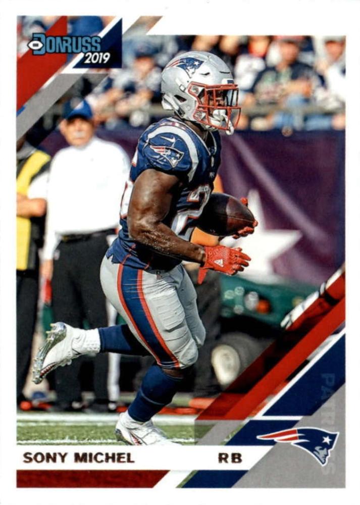 #163 Sony Michel - New England Patriots - 2019 Donruss Football
