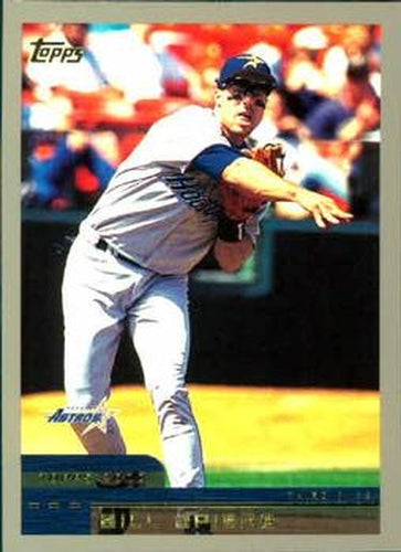 #163 Bill Spiers - Houston Astros - 2000 Topps Baseball