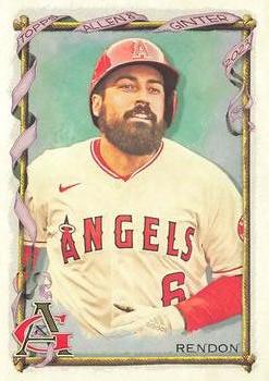 #163 Anthony Rendon - Los Angeles Angels - 2023 Topps Allen & Ginter Baseball