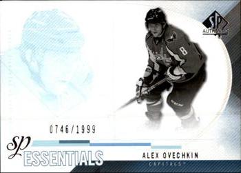#163 Alex Ovechkin - Washington Capitals - 2010-11 SP Authentic Hockey