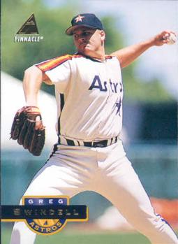 #163 Greg Swindell - Houston Astros - 1994 Pinnacle Baseball
