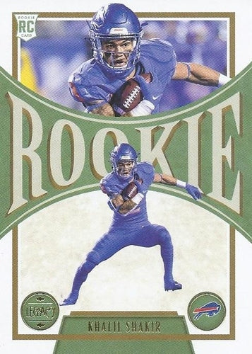 #163 Khalil Shakir - Buffalo Bills - 2022 Panini Legacy Football