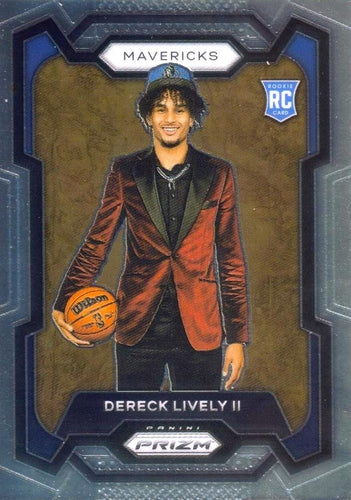 #163b Dereck Lively II - Dallas Mavericks - 2023-24 Panini Prizm Basketball