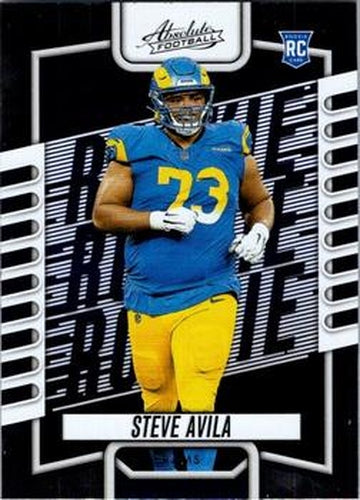 #164 Steve Avila - Los Angeles Rams - 2023 Panini Absolute Football