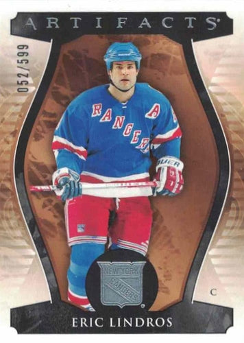 #164 Eric Lindros - New York Rangers - 2023-24 Upper Deck Artifacts Hockey