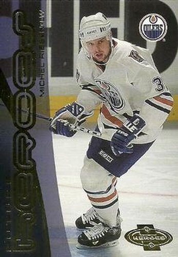 #164 Michel Riesen - Edmonton Oilers - 2000-01 Upper Deck Heroes Hockey