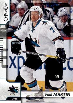 #164 Paul Martin - San Jose Sharks - 2017-18 O-Pee-Chee Hockey