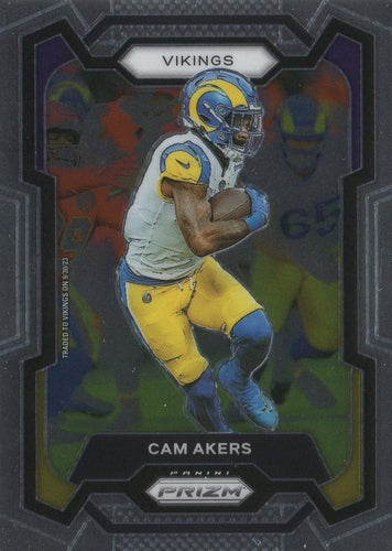 #164 Cam Akers - Minnesota Vikings - 2023 Panini Prizm Football