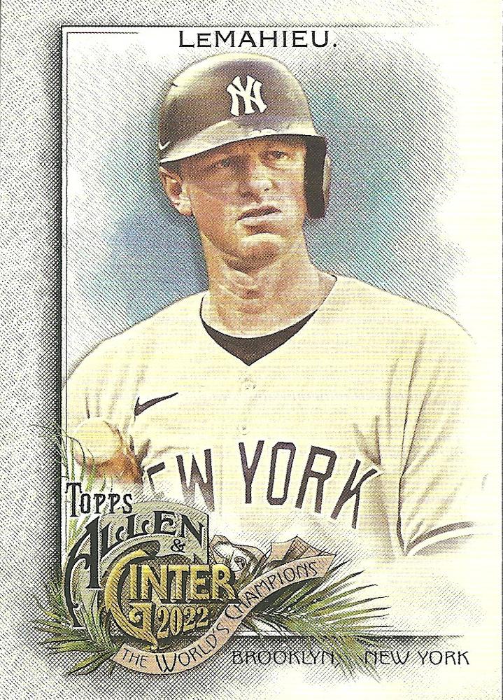 #164 DJ LeMahieu - New York Yankees - 2022 Topps Allen & Ginter Baseball