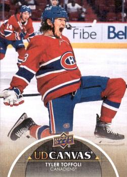 #C164 Tyler Toffoli - Montreal Canadiens - 2021-22 Upper Deck - UD Canvas Hockey
