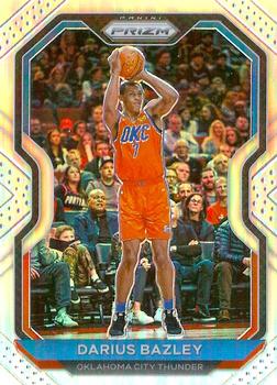 #164 Darius Bazley - Oklahoma City Thunder - 2020-21 Panini Prizm - Silver Prizms Basketball