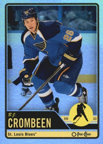 #164 B.J. Crombeen - St. Louis Blues - 2012-13 O-Pee-Chee - Rainbow Hockey