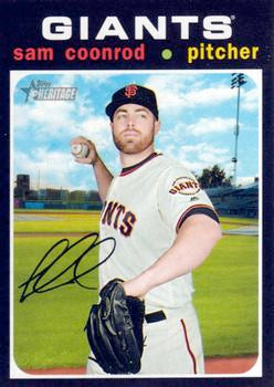 #164 Sam Coonrod - San Francisco Giants - 2020 Topps Heritage Baseball