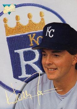 #164 Wally Joyner - Kansas City Royals - 1993 Studio Baseball