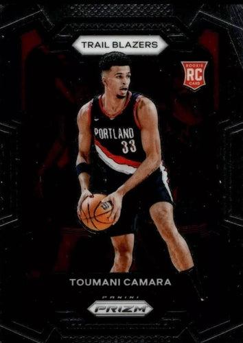 #164 Toumani Camara - Portland Trail Blazers - 2023-24 Panini Prizm Basketball