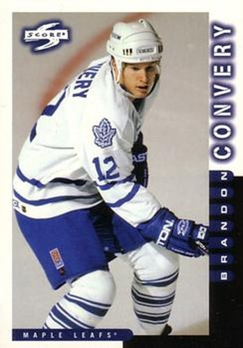 #164 Brandon Convery - Toronto Maple Leafs - 1997-98 Score Hockey