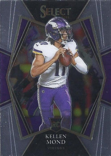 #164 Kellen Mond - Minnesota Vikings - 2021 Panini Select Football