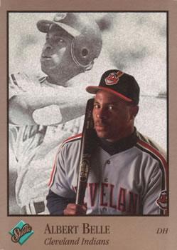 #164 Albert Belle - Cleveland Indians - 1992 Studio Baseball