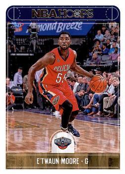 #164 E'Twaun Moore - New Orleans Pelicans - 2017-18 Hoops Basketball